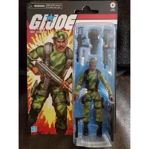 G.I.JOE CLASSIFIED SGT. STALKER 6" Retro Card GI Joe